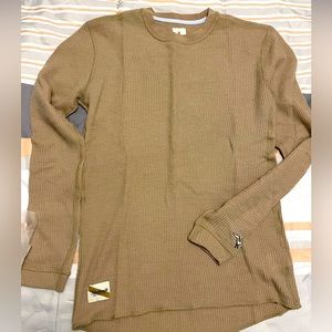 Tracksmith Fells Waffle Knit shirt